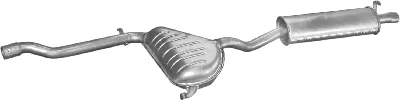Rear Muffler Alfa Romeo 145