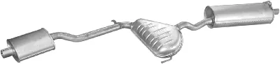 Centre/Rear Muffler Alfa Romeo 145