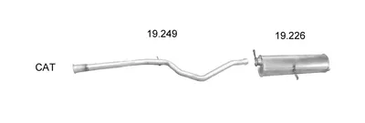 Exhaust System Peugeot 307