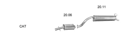 Exhaust System Fso POLONEZ III · Fso POLONEZ III Saloon