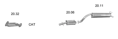 Exhaust System Fso POLONEZ III