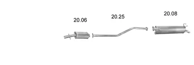 Exhaust System Fso POLONEZ III
