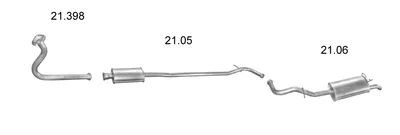 EDEX exhaust gas system 1679