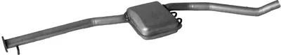 Centre Muffler Opel CALIBRA A · Vauxhall CALIBRA