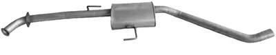 Centre Muffler Opel OMEGA B · Vauxhall OMEGA Saloon