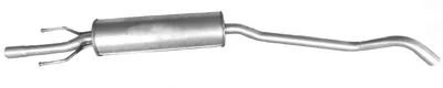 Centre Muffler Opel CORSA B · Vauxhall CORSA Mk I