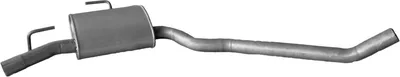 Centre Muffler Opel OMEGA B Estate · Vauxhall OMEGA Estate · Vauxhall OMEGA Saloon