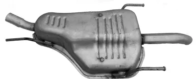 Rear Muffler Opel ZAFIRA A MPV · Vauxhall ZAFIRA A