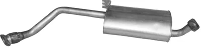 Centre Muffler Opel FRONTERA B · Vauxhall FRONTERA Mk II