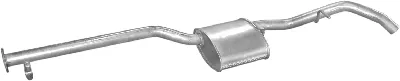 Centre Muffler Opel VECTRA A · Opel CALIBRA A · Vauxhall CAVALIER Mk III Saloon