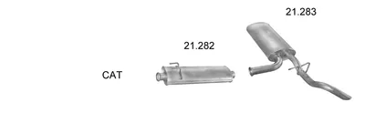 Exhaust System Renault MASTER II Van · Renault MASTER II Platform/Chassis · Opel MOVANO A Van