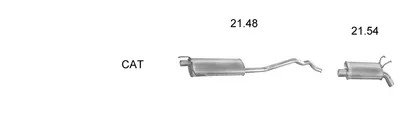 Exhaust System Renault ESPACE II