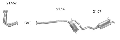 Exhaust System Renault 19 I