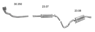 Exhaust System Seat CORDOBA