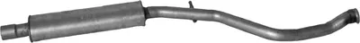Centre Muffler Peugeot 206 CC