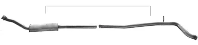 Centre Muffler Peugeot 406 · Peugeot 406 Break