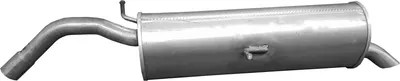Rear Muffler Citroën C4 II · Citroën DS4 · Peugeot 308 I