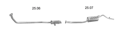 Exhaust System Suzuki ALTO II · Maruti 800 · Suzuki MARUTI