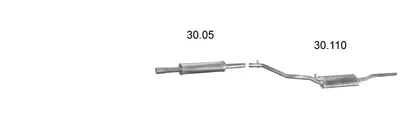 Exhaust System Vw JETTA II