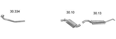 Exhaust System Vw JETTA II