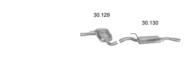 Exhaust System Vw PASSAT B3/B4 · Vw PASSAT B3/B4 Variant