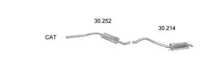 Exhaust System Vw TRANSPORTER T4 Bus · Vw TRANSPORTER T4 Van · Vw TRANSPORTER T4 Platform/Chassis (70E, 70L, 70M, 7DE, 7DL, 7D