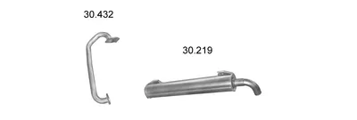 Exhaust System Vw TRANSPORTER T3 Bus · Vw TRANSPORTER T3 Van · Vw TRANSPORTER T3 Platform/Chassis