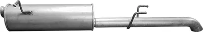 Rear Muffler Opel MOVANO B Bus · Nissan NV400 Van · Nissan NV400 Platform/Chassis