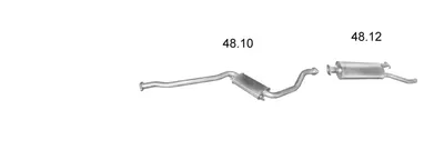 Exhaust System Saab 9000