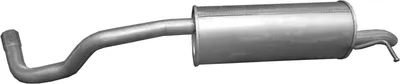 Rear Muffler Skoda RAPID Spaceback · Skoda RAPID · Seat TOLEDO IV