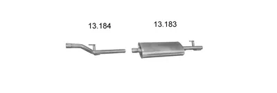 Exhaust System Mercedes-Benz SPRINTER 2-t Bus · Mercedes-Benz SPRINTER 3-t Bus · Mercedes-Benz SPRINTER 2-t Van