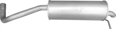 Rear Muffler Seat IBIZA IV SC · Skoda FABIA II · Seat IBIZA IV