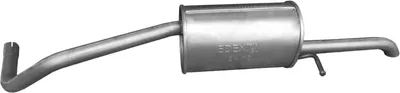 Rear Muffler Skoda FABIA II Combi · Seat CORDOBA · Skoda FABIA I Saloon