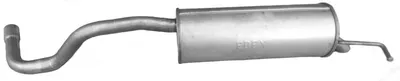 Rear Muffler Skoda ROOMSTER · Skoda ROOMSTER Praktik