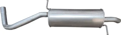Rear Muffler Skoda FABIA II Combi
