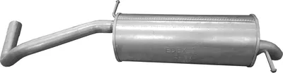 Rear Muffler Skoda FABIA II · Seat IBIZA IV ST · Seat IBIZA IV