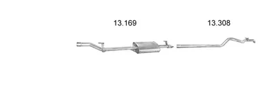 Exhaust System Mercedes-Benz SPRINTER 2-t Bus · Mercedes-Benz SPRINTER 3-t Bus · Mercedes-Benz SPRINTER 2-t Van