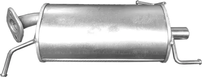 Rear Muffler Suzuki SPLASH · Opel AGILA · Vauxhall AGILA Mk II