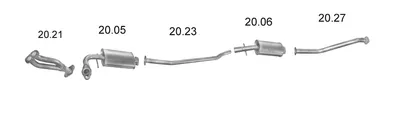 Exhaust System Fso POLONEZ III