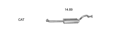 Exhaust System Mitsubishi PAJERO II Canvas Top · Mitsubishi PAJERO II