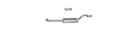 Exhaust System Mitsubishi PAJERO II Canvas Top · Mitsubishi PAJERO II