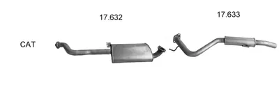EDEX exhaust gas system 2598