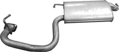 Rear Muffler Toyota AVENSIS Saloon · Toyota AVENSIS Estate · Toyota AVENSIS