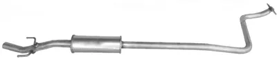 Centre Muffler Toyota YARIS