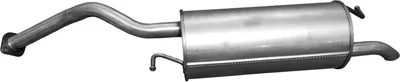 Rear Muffler Toyota PRIUS Liftback