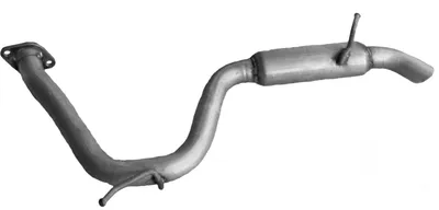 Rear Muffler Toyota RAV 4 III