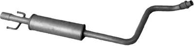 Centre Muffler Toyota YARIS
