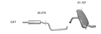 Exhaust System Audi A3