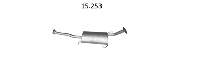 Exhaust System Nissan PATROL III/2 Station Wagon · Nissan PATROL GR IV · Nissan PATROL GR IV Platform/Chassis