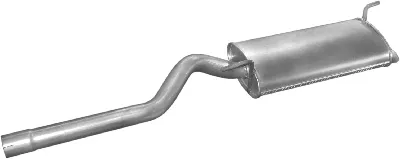 Rear Muffler Vw CADDY II Box Body/MPV · Seat INCA · Vw CADDY II MPV